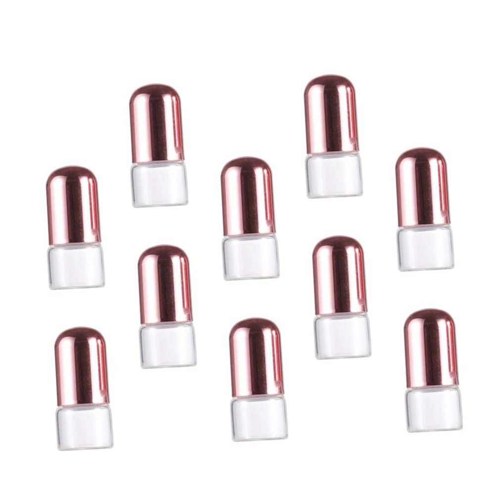 Beatifufu 10-Pack 1 mL Glass Roller Bottles