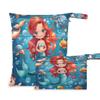 JUMBEAR Cartoon Mermaid Wet Bag Set, 2 Pieces view 1