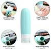 Gemice Travel Bottle Set, CAA-Approved, Leakproof Silicone Squeeze Containers for Toiletries, Refillable, 60 ml and 90 ml, BPA-Free, 16-Piece view 2