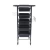 6-Tier Hairdressing Salon Trolley with 5 Compartments view 3