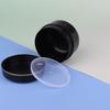 ZEOABSY 6-Pack 150 g Black Empty Cosmetic Jars with Gold Rim, 150 ml Plastic Cream Containers view 4