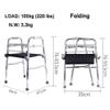 Rollator with Seat – Lightweight, Height-Adjustable Mobility Aid for Seniors and People with Disabilities – Safehappy view 2