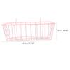 Iron Hay Rack Holder for Rabbits and Hares, Pink view 2