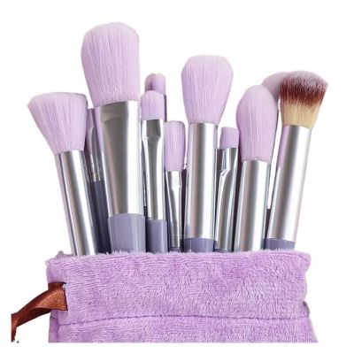 SBTRKT 8/13-Piece Makeup Brush Set, Fluffy Soft, Beauty, Makeup, Eyeshadow, Foundation, Highlighting Brushes for Women, Mixed Makeup Brush Tools (Color: 13pcs Blue)