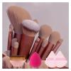 SBTRKT 8/13-Piece Makeup Brush Set, Fluffy Soft, Beauty, Makeup, Eyeshadow, Foundation, Highlighting Brushes for Women, Mixed Makeup Brush Tools (Color: 13pcs Blue) view 3