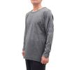 esmen Unisex Patient Gown with Long Sleeves, Reusable Cotton Nursing Garment view 1