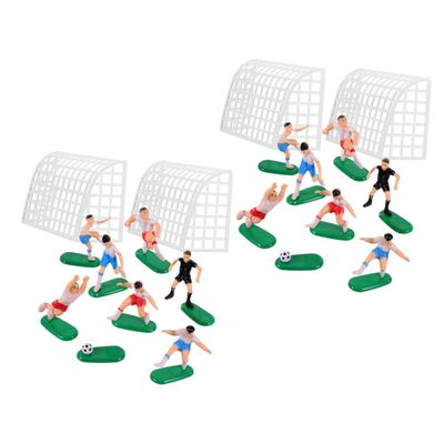 Parliky 2-Piece Mini Soccer Cake Decoration Set
