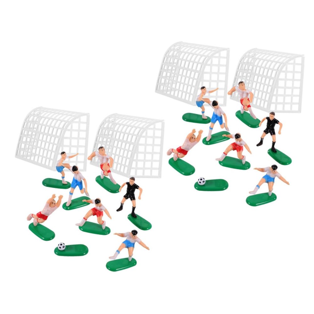 Parliky 2-Piece Mini Soccer Cake Decoration Set