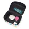 Colorful Dog Paw Print Makeup Bag, Portable Travel Toiletry Bag and Pencil Case view 4