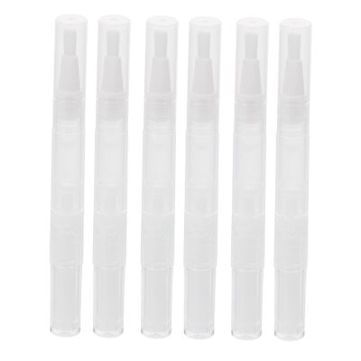 Empty Lip Gloss Bottles, 3 ml, PP, Transparent Twist Pens