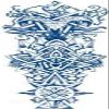 2-Piece Full-Arm Large-Design Herbal Semi-Permanent Temporary Tattoo Stickers view 1