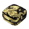 Traditional Chinese Golden Dragon Menstrual Pad and Tampon Pouch with Zipper view 1
