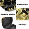 Traditional Chinese Golden Dragon Menstrual Pad and Tampon Pouch with Zipper view 3