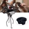 Mobile Salon Trolley with ABS Hairdressing Tray and Color Bowls view 3
