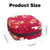 Rosy Red Japanese Fan First Period Kit for Girls view 2