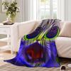 Phantom Cat Blanket, 3D-Printed Fleece Flannel Throw, 70 x 80 in (180 x 200 cm) view 3