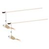BCOATH 2-Piece Cat Toy with Mouse and Feather Tail view 1