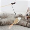 BCOATH 2-Piece Cat Toy with Mouse and Feather Tail view 4