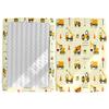 Odot Microfiber Fitted Sheet for Baby and Toddler Mattresses, Yellow Excavator, 70 x 140 cm view 2