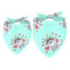 Dog Bandanas, Heart Pattern, 2-Pack view 1