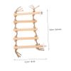CIYODO Wooden Climbing Ladder for Birds view 3