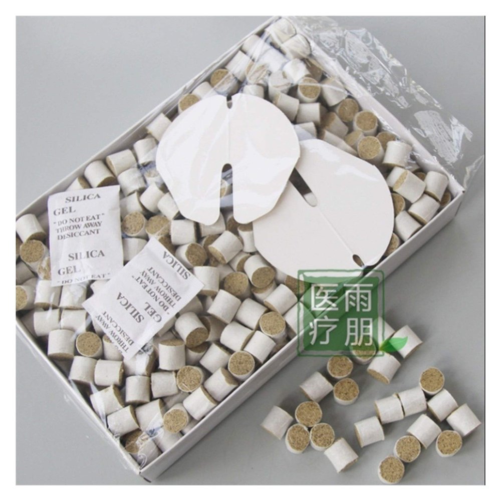 Smokeless Moxa Rolls and Cones, Traditional Moxibustion Warming Sticks, 500/Box