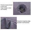 Morbuy Massage Table Fitted Sheet with Face Hole, Fluorescent Pink, 100 x 200 cm view 3