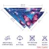 Dog Bandanas, Pink Butterfly Galaxy, 2-Pack view 2