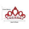 4 x Dog Hair Clips - Crown Design view 3
