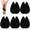 Dinntty 5-Pair Non-Slip Shoe Sole Pads, Self-Adhesive Silicone Sole Protectors for Women’s and Men’s Shoes view 1