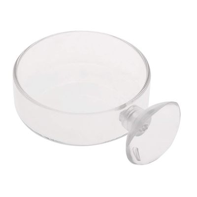 Aquarium Shrimp Feeding Bowl with Tube and Suction Cup