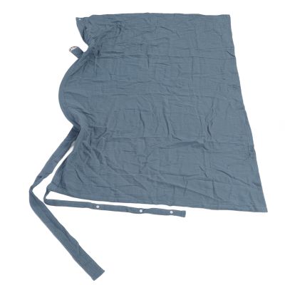 Breastfeeding Cover, Privacy Shield, Breathable Cotton, Versatile Use, for Outdoor Activities (Navy Blue)