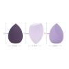 1/4/8-Piece Makeup Sponge Blender Beauty Egg, Soft Foundation Sponge (4 pcs, Purple) view 4