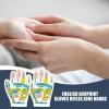 Hand Reflexology Gloves with Printed Pressure-Point Chart view 3