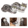 Cat Hair Clips for Women, 2-Piece Acetate Set view 4