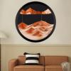 LKQTNDA 3D Rotating Sand Art Wall Decor, 7 in/18 cm view 1