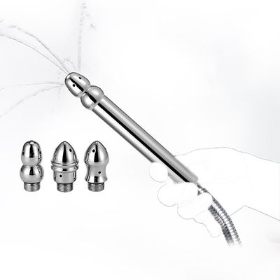 SMGKB Aluminum Alloy Douche Set with 3 Nozzles for Men and Women