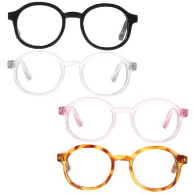 Milisten 4-Pack Stylish Pet Sunglasses