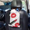 linqin Red Kiss and Lipstick Hanging Car Trash Bags with Elastic Opening, 2-Pack view 4