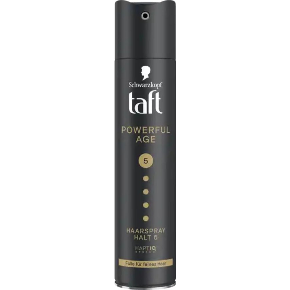 Pufai Grocery Taft Powerful Age Crystal Shine Hold 5+ Hairspray, 250 mL