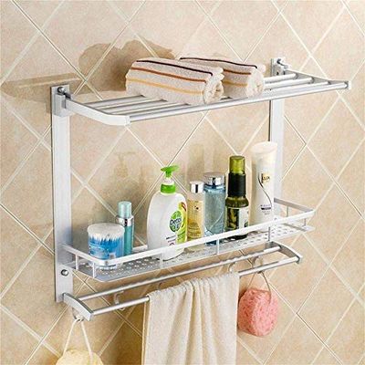 Wall-Mounted Bathroom Towel Rack, 50 cm