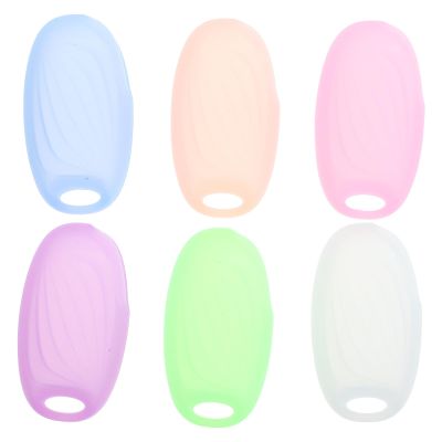 Beavorty Silicone Travel Toothbrush Caps, 6-Piece