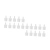 WOONEKY 60-Piece PP Caps for Eyelash Extension Adhesive Bottles view 1