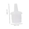 WOONEKY 60-Piece PP Caps for Eyelash Extension Adhesive Bottles view 2