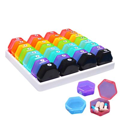Monthly Pill Organizer, 31-Day Pill Planner