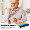 Monthly Pill Organizer, 31-Day Pill Planner view 2