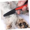 Portable Stainless Steel Fine-Tooth Comb for Girls and Adults view 2