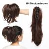 Claw-Clip Ponytail Extension, Wavy Synthetic Hair, Flexible Metal, 12 in view 2