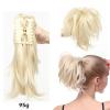 Claw-Clip Ponytail Extension, Wavy Synthetic Hair, Flexible Metal, 12 in view 4