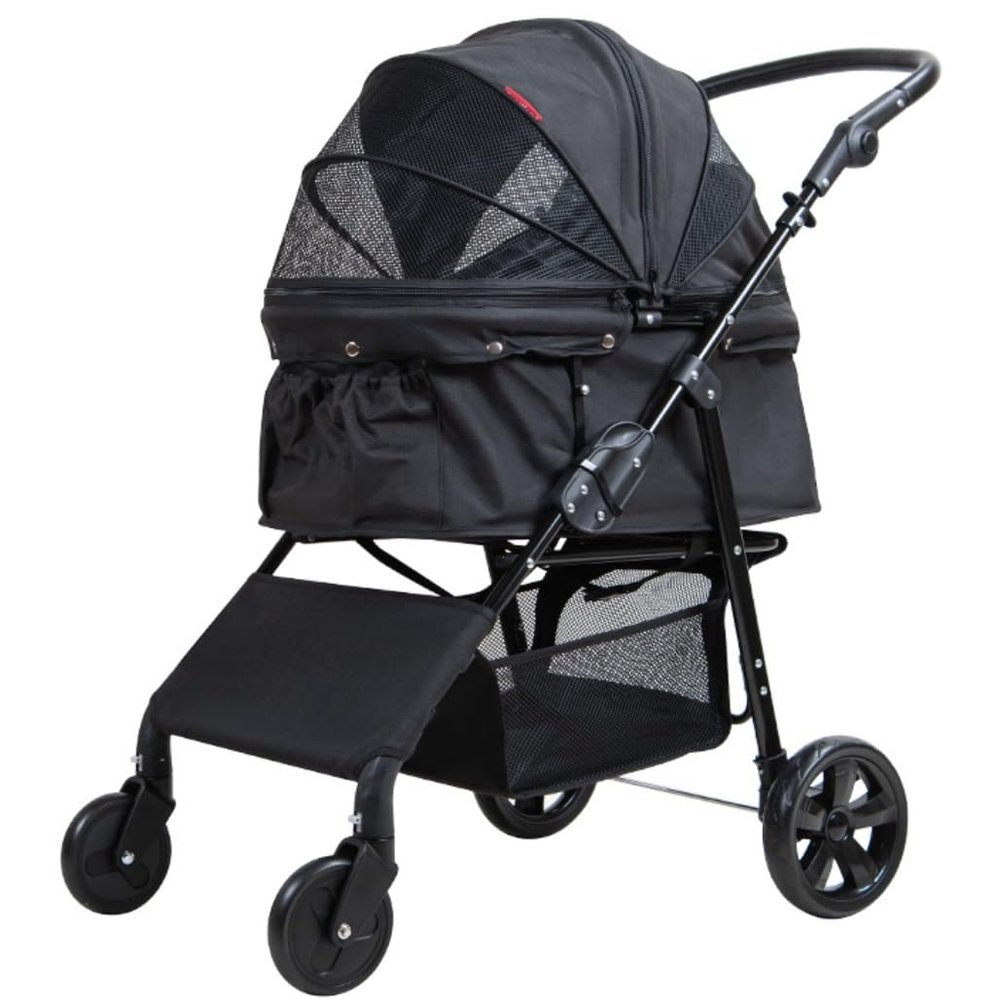 Foldable Dog Stroller for Small and Medium Pets